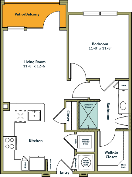 A1 floorplan