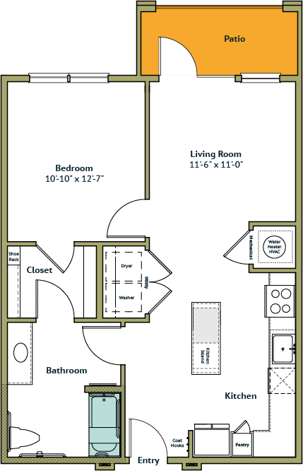 A2-ANSI floorplan