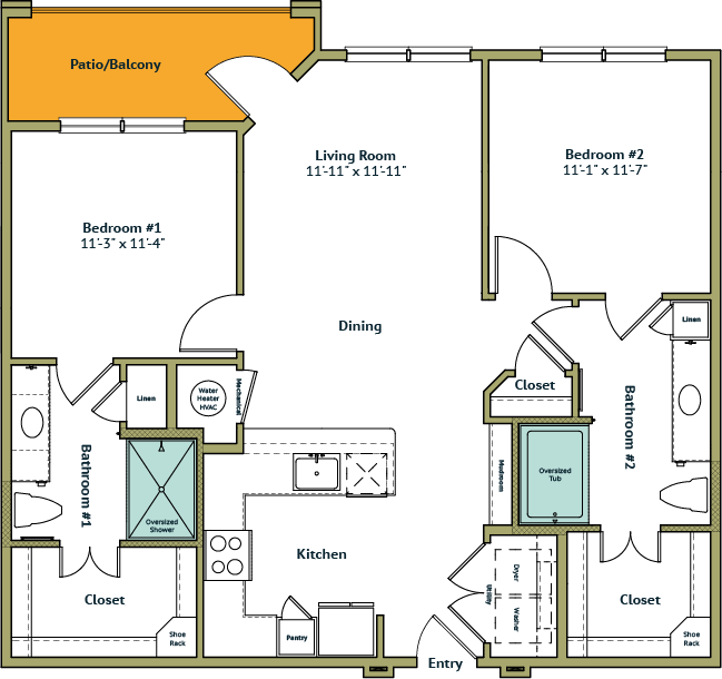 B2 floorplan